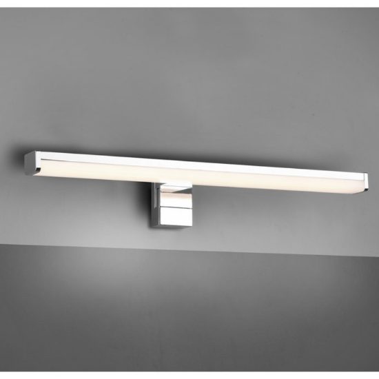 Applique per specchio bagno ip44 cromo led 3000k 40cm