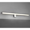 Lampada per specchio bagno lineare ip44 cromo led  3000k 60cm