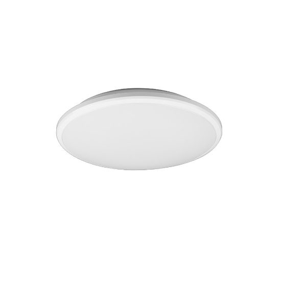 Plafoniera per cucina moderna bianca opaco led 4000k dimmerabile