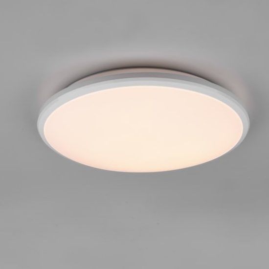 Plafoniera per cucina moderna bianca opaco led 4000k dimmerabile