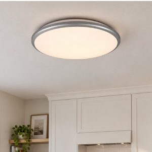 Plafoniera moderna tonda led 20,5w 3000k dimmerabile  35cm