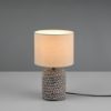 Lampada da tavolo per soggiorno ceramica marrone
