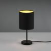 Lampada da tavolo per soggiorno moderno nero
