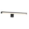 Applique per specchio da bagno led 3000k nero opaco ip44