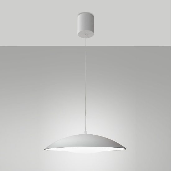 Fabas glamis lampadario da cucina led 24w 3000k bianco