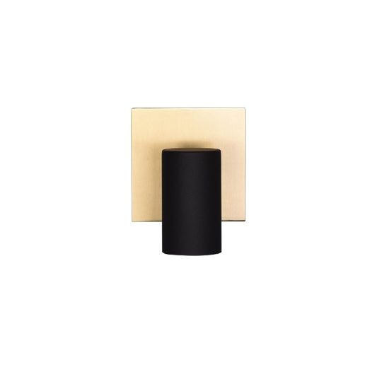 Applique per comodino camera da letto orientabile nero oro