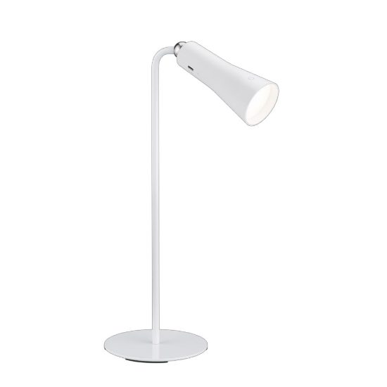 Lampada da tavolo bianco led 3000k ricaricabile usb dimmerabile touch