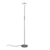Piantana da terra led 12w cct 2300k 4000k dimmerabile nickel