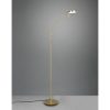 Piantana lampada da terra ottone led cct 2300k 4000k per salotto