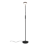 Lampada da terra orientabile led cct 2300k 4000k nero opaco