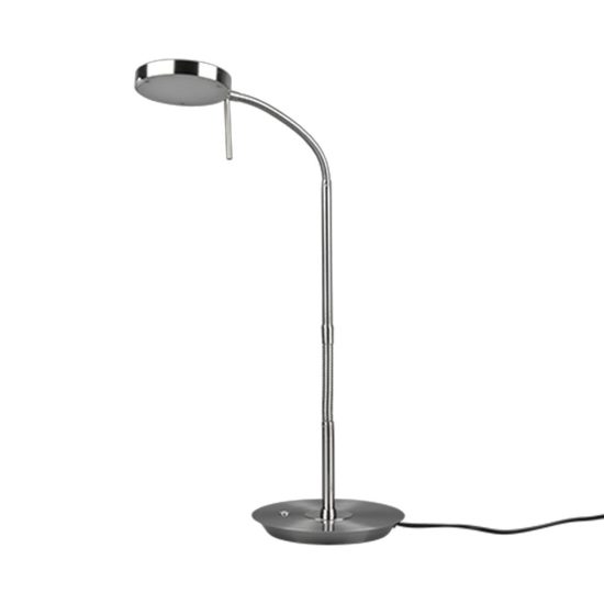Lampada da scrivania ufficio led cct 2300k 4000k dimmerabile nickel