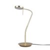 Lampada da scrivani studio ottone led 12w cct 2300k 4000k dimmerabile