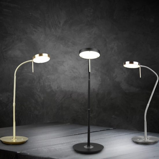 Lampada da scrivani studio ottone led 12w cct 2300k 4000k dimmerabile