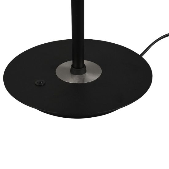 Lampada da scrivania led 12w cct 2300k 4000k orientabili nera