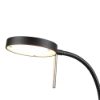 Lampada da scrivania led 12w cct 2300k 4000k orientabili nera