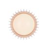 Plafoniera led 16.5w 3000k dimmerabile bianco legno