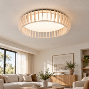 Plafoniera led 38w cct 3000k 6500k con telecomando bianca