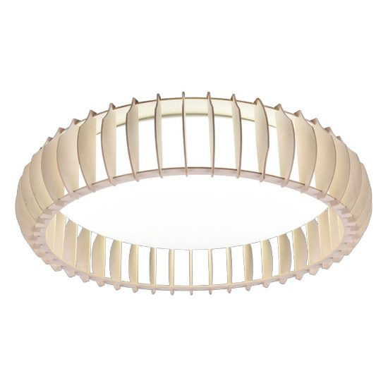 Plafoniera led 38w cct 3000k 6500k con telecomando bianca