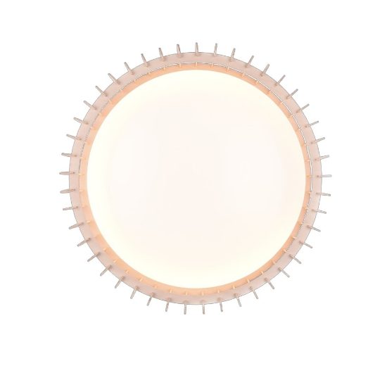 Plafoniera led 38w cct 3000k 6500k con telecomando bianca
