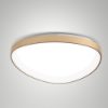 Fabas luce quirk plafoniera led 38w cct 2700k 4000k ottone satinato dimmerabile