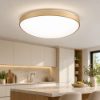 Fabas luce quirk plafoniera led 38w cct 2700k 4000k ottone satinato dimmerabile