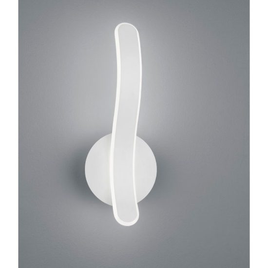 Applique moderna bianca led 4000k dimmerabile