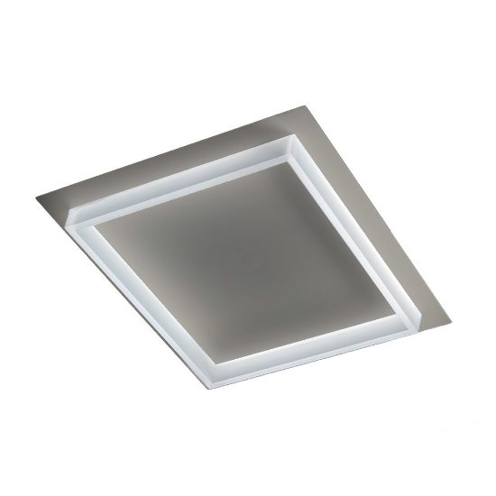 Plafoniera led 48w cct 3000k 4000k moderna per sala da pranzo tortora