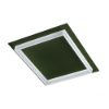 Plafoniera led 48w cct 3000k 4000k moderna per soggiorno quadrata verde oliva