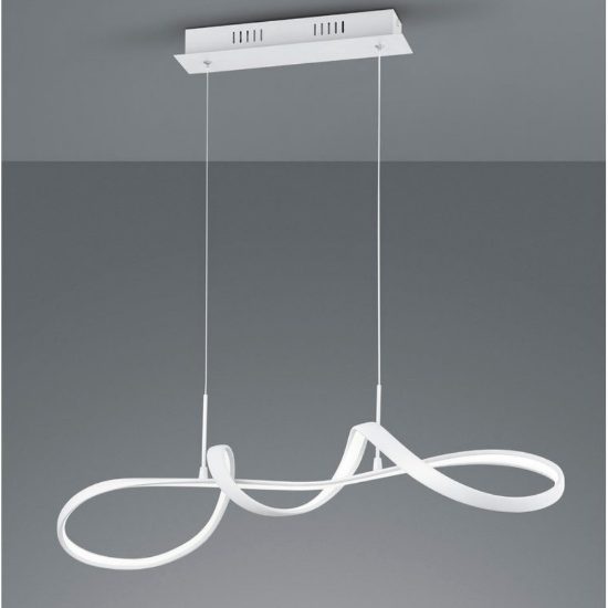 Lampadario per tavolo da pranzo bianco led 4000k
