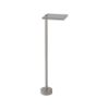 Paletto da giardino led 10w 3000k ip65 quadrato moderno grigio perla 60cm