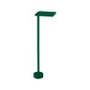 Lampioncino da esterno moderno quadrato verde bosco led 10w 3000k ip65 60cm