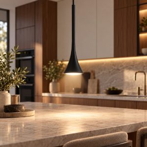 Fabas susa lampada a sospensione nera da incasso led 5w 3000k