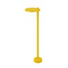 Paletto led 10w 3000k ip65 rotondo moderno per esterno giardino giallo girasole