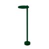 Lampioncino da esterno moderno rotondo verde bosco led 10w 3000k ip65 60cm