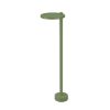Paletto da giardino led 10w 3000k ip65 rotondo moderno verde salvia 60cm