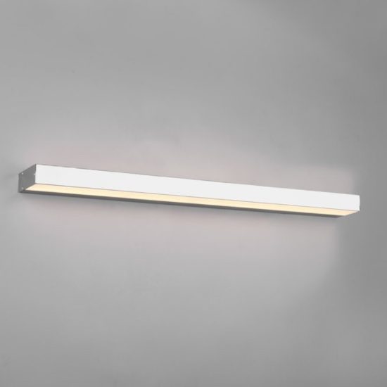 Applique per specchio bagno cromo led 3000k ip44 90cm