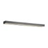 Applique per bagno led 13w 3000k nero opaco 90cm
