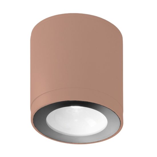 Faretto da esterno soffitto moderno cilindrico pesca vetro led 8,5w 3000k ip65