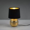 Abat-jour per camera da letto moderno oro nero