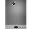 Lampada da terra per ufficio luce orientabile led 4w 2700k nero oro