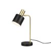 Lampada da scrivania per ufficio nera oro led 2700k