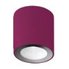 Faretto led 8,5w 3000k ip65 moderno da esterno soffitto cilindrico magenta
