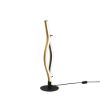 Lampada da tavolo design ottone led cct 2300k 4000k dimmerabile