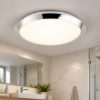 Plafoniera per bagno cromo led 3000k ip44