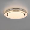 Plafoniera moderna led cct 3000k 6000k bianca con telecomando