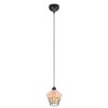 Lampada a sospensione per isola cucina naturale rattan