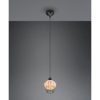 Lampada a sospensione per isola cucina naturale rattan