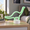 Abat-jour per camera da letto dinosauro led 1,6w
