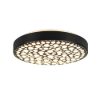 Plafoniera moderna led cct 2700k 6000k rgb con telecomando rotonda