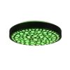 Plafoniera moderna led cct 2700k 6000k rgb con telecomando rotonda